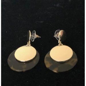 Ralph Lauren Tortoise Fashion Post Earrings